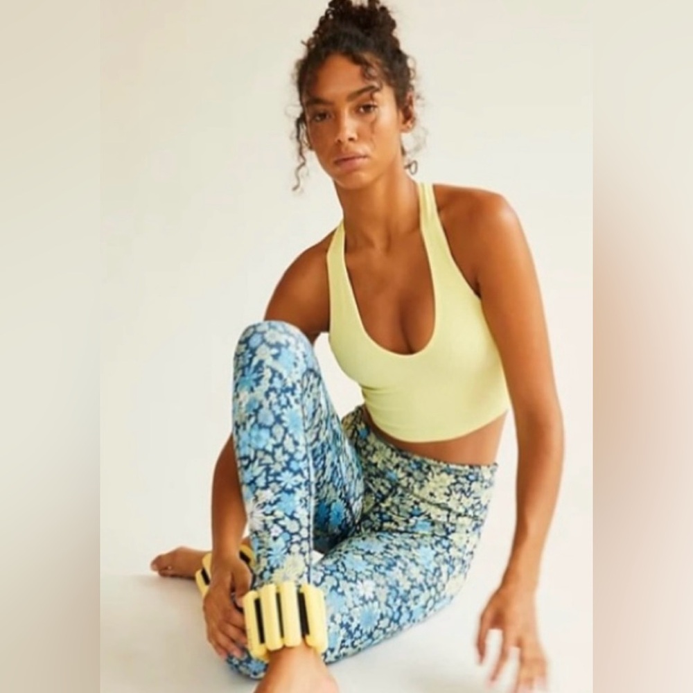 NWT Free People Printed Lose Control Wrap Leggings